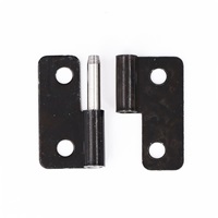 廣有五金專(zhuān)業(yè)生產(chǎn)電泳黑拆裝合頁(yè),播放器黑色脫卸小合頁(yè)